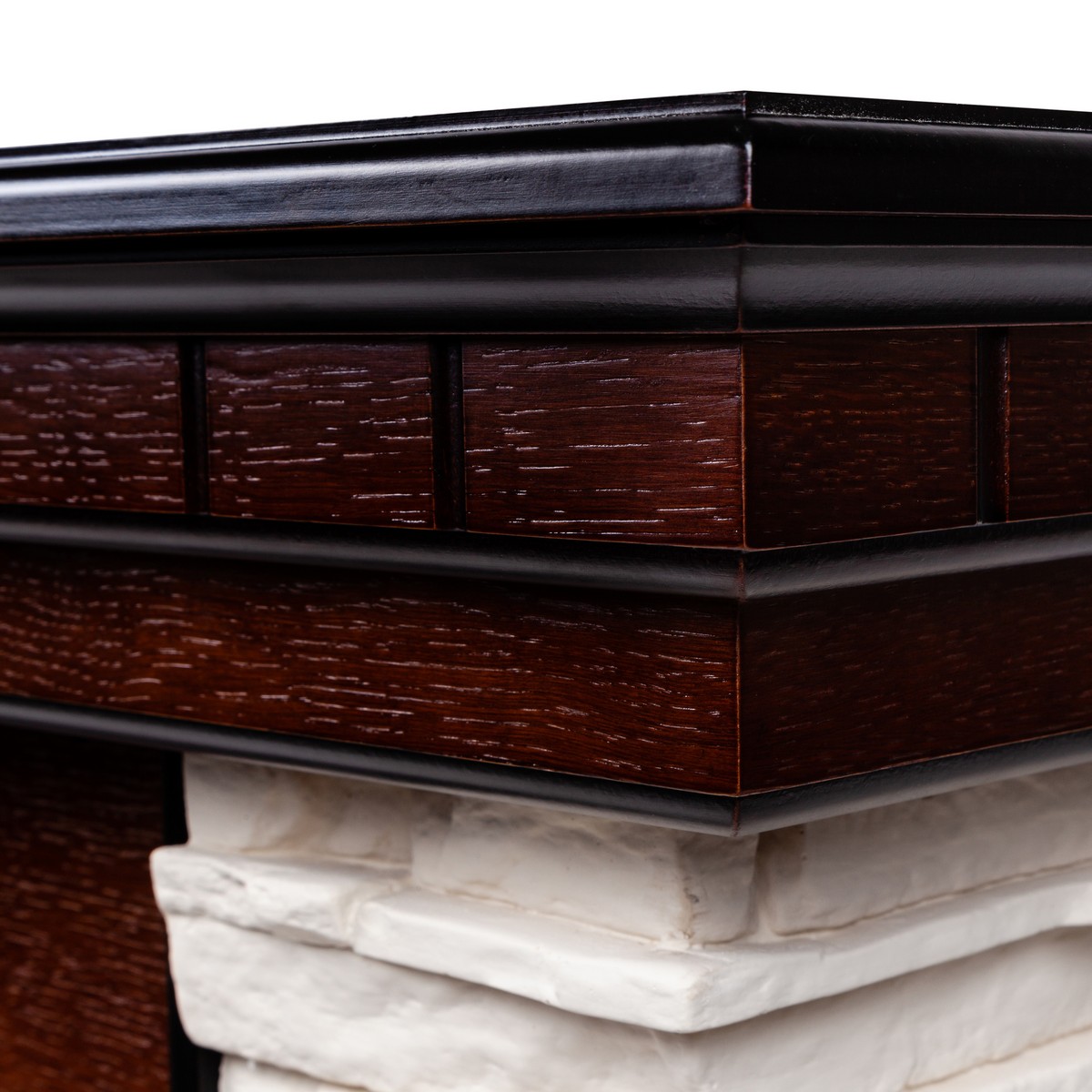 Электрокамин RealFlame Elford AO античный дуб с очагом Fobos Lux Black