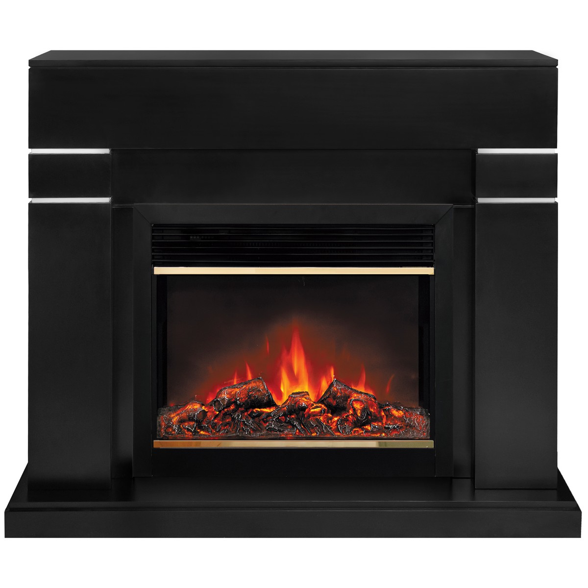 Электрокамин RealFlame Lindelse 26 BL черныйM черный с очагом Moonblaze