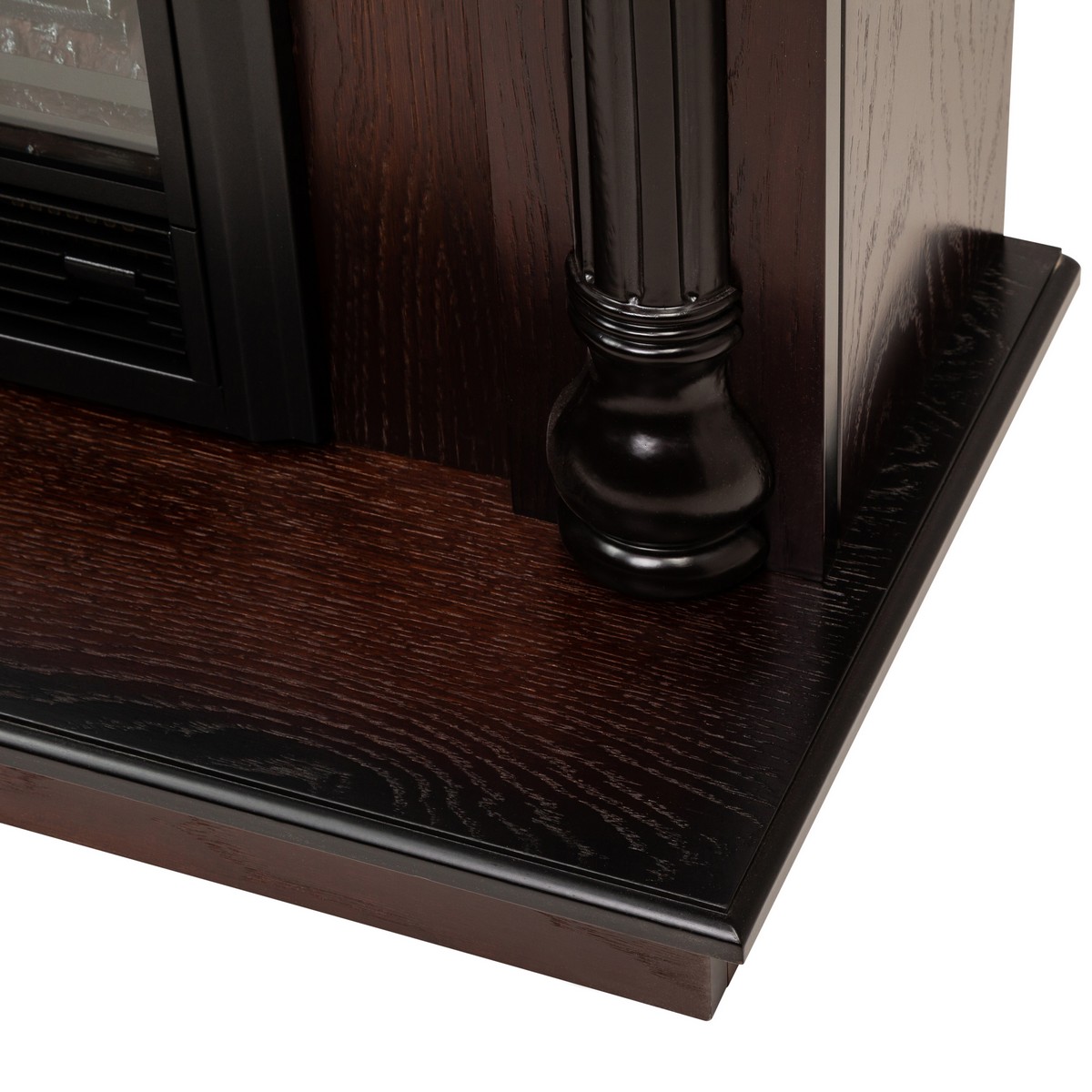 Электрокамин RealFlame Dacota AO античный дуб с очагом Fobos Lux Black