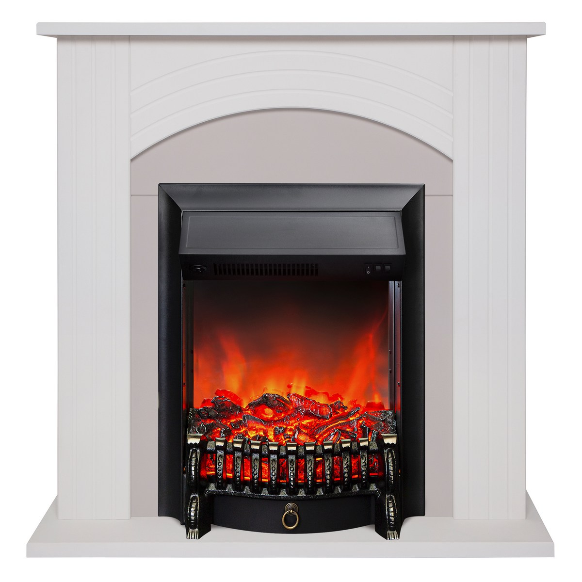 Электрокамин RealFlame Hanna WT с очагом Fobos Lux Black