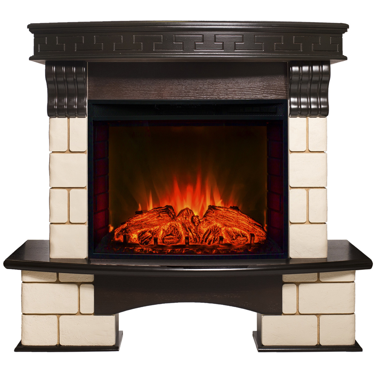 Электрокамин RealFlame Richmond AO античный дуб c Evrika 25,5 LED