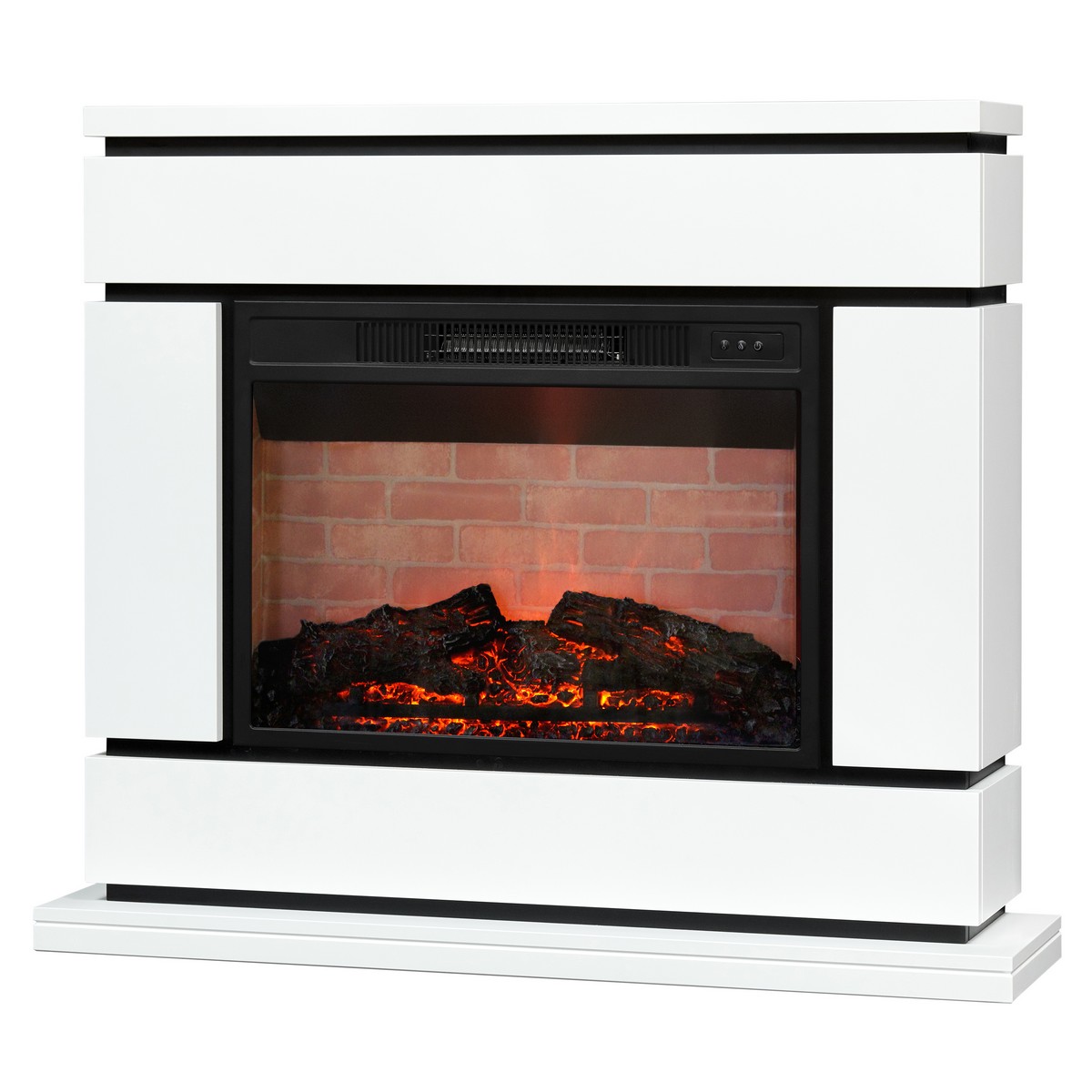 Электрокамин RealFlame Vega 24 WT белый с очагом Irvine 24