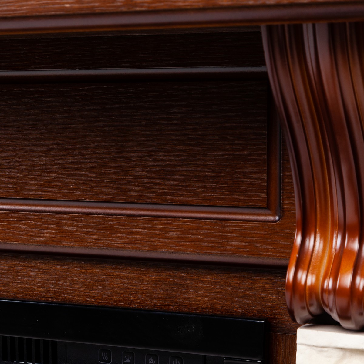 Электрокамин RealFlame Michigan 60 AO античный дуб с очагом Saphir 60
