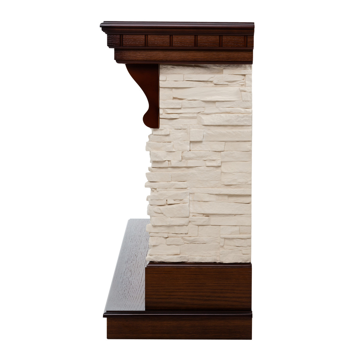 Портал каминный из МДФ RealFlame Michigan 50 NT орех, под очаг Saphir 50