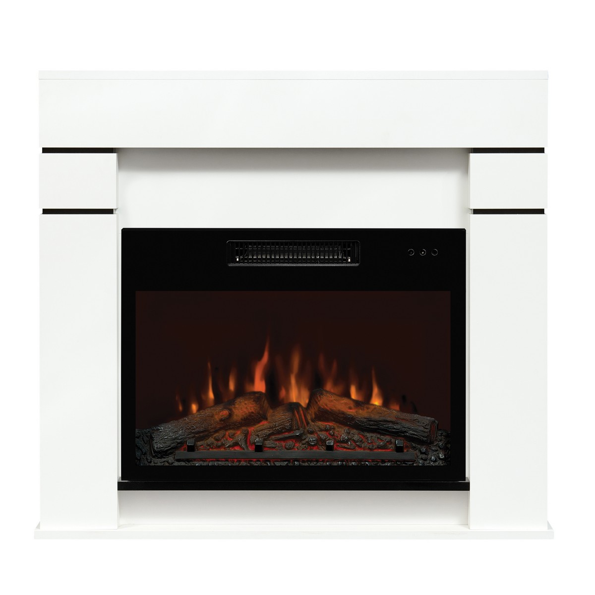 Электрокамин RealFlame Alta 24 WT белый c очагом Kendal 24