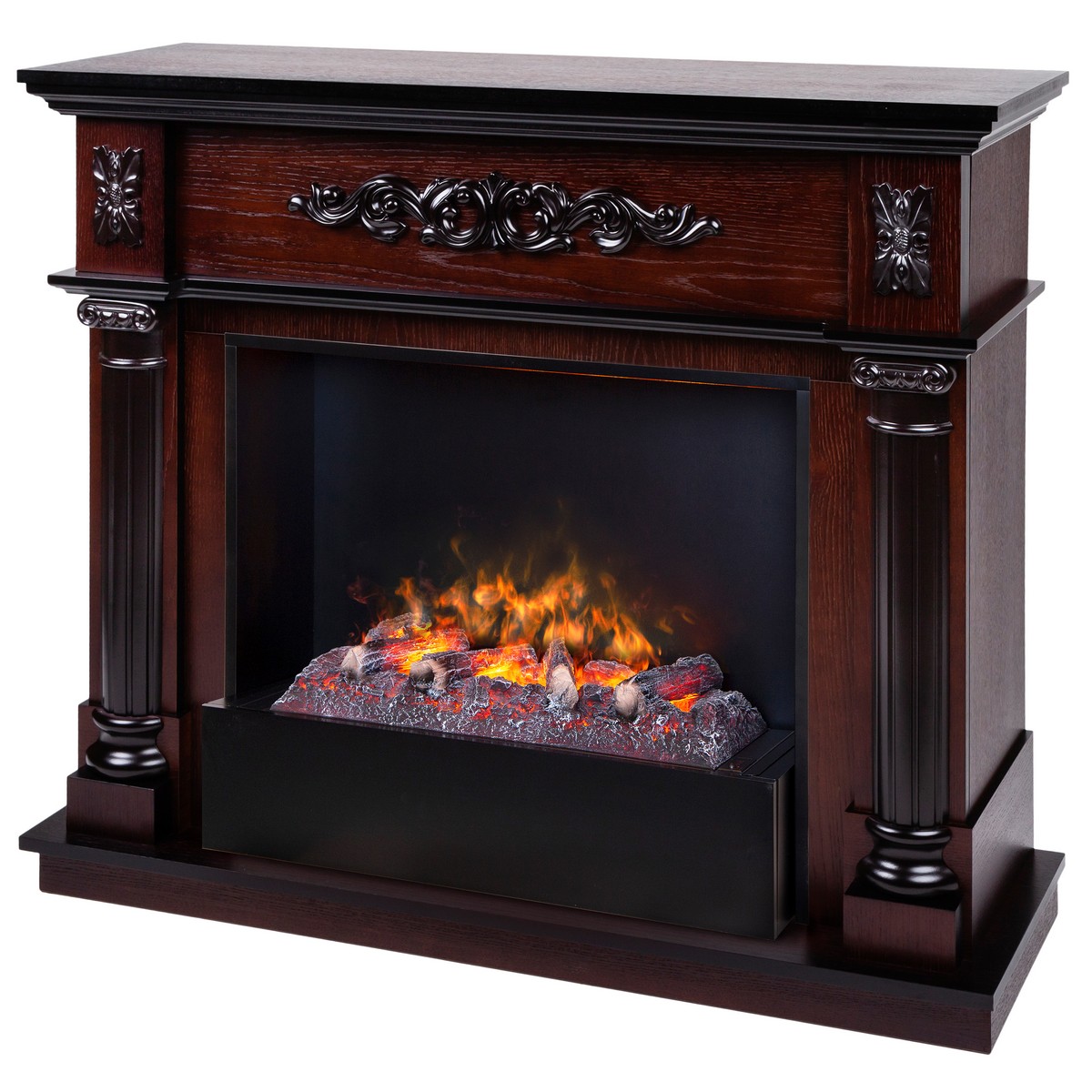 Электрокамин RealFlame Silvia 26 AO с очагом 3D Cassette 630