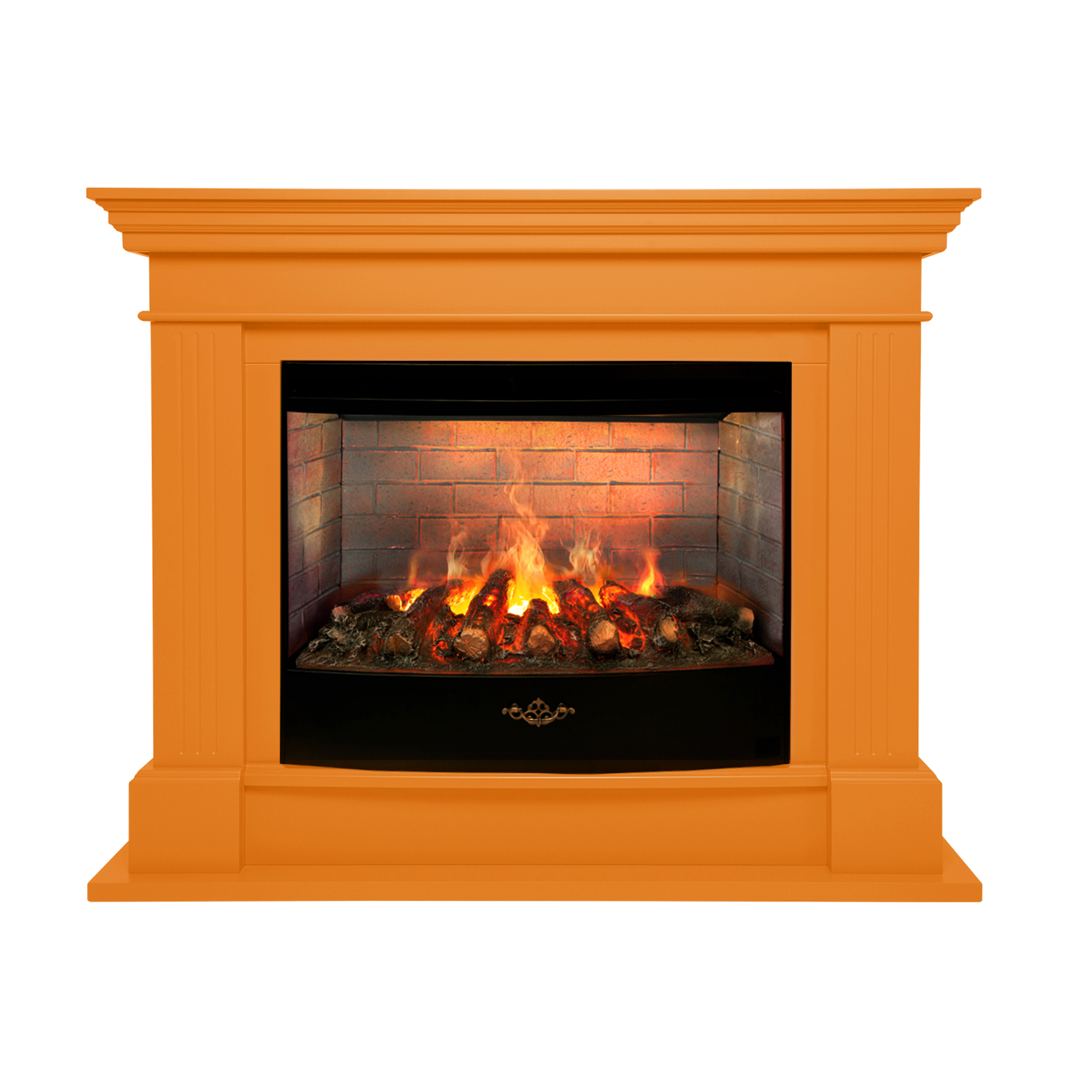 Электрокамин RealFlame Ontario 26/33 оранжевый c очагом Firestar 33