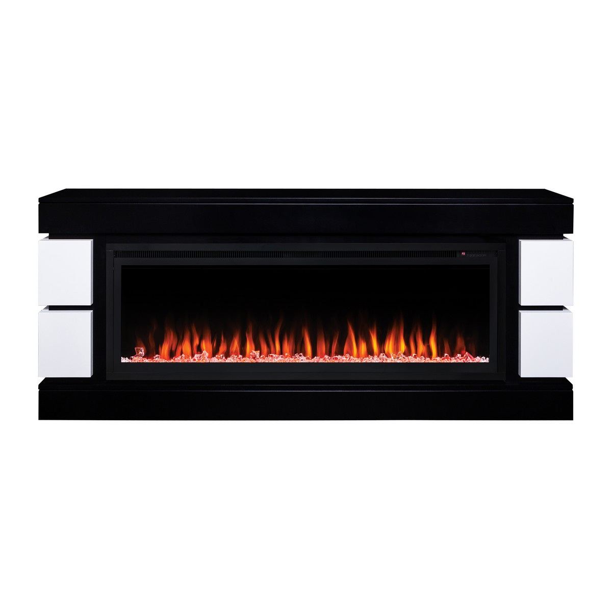 Электрокамин RealFlame Denver 50 BLM черный с очагом Saphir 50